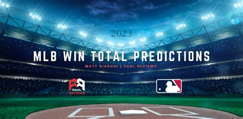 mlb win total predictions.